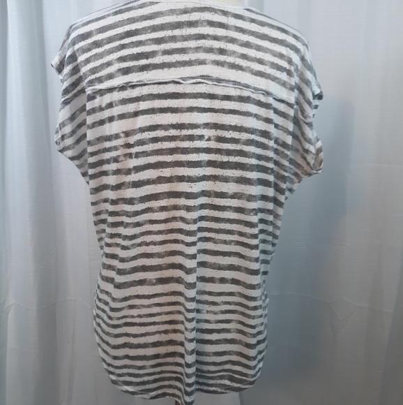We the free oversized top striped sz XS free people *C2 - Picture 5 of 6